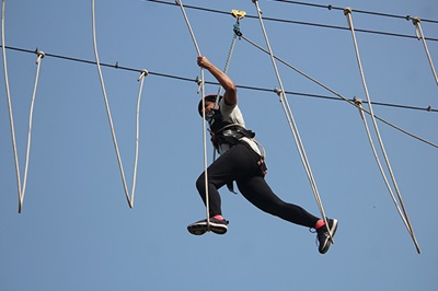 Team Outing with Monkey Swings Adventure Activity Resort in Bangalore